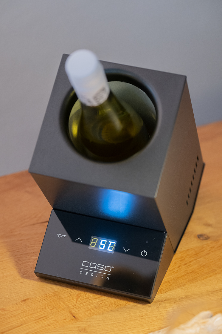 CASO Professional Weinkühler WineCase One Black elektrisch